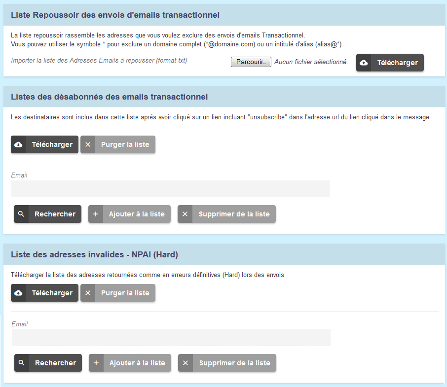 mail-smtp-transactionnel-listes-repoussoirs-demail-accessibles-et-modifiables