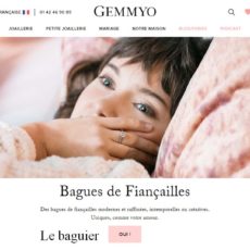 Page Home du site Gemmyo